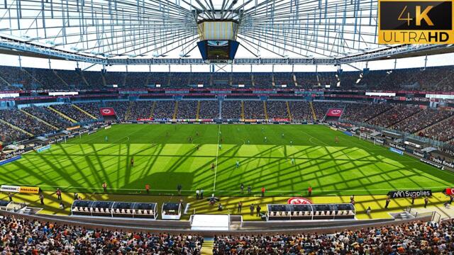 PES 2021 Ultra Realism Graphic and Sound Mod | Frankfurt vs Bayer Leverkusen | PES 2024 Patch | 4K