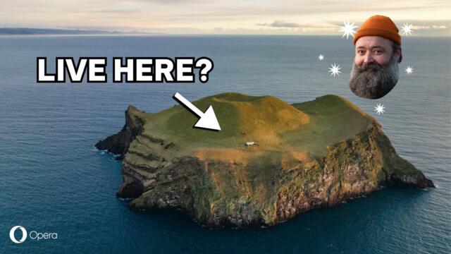 Browse from the loneliest island in the world