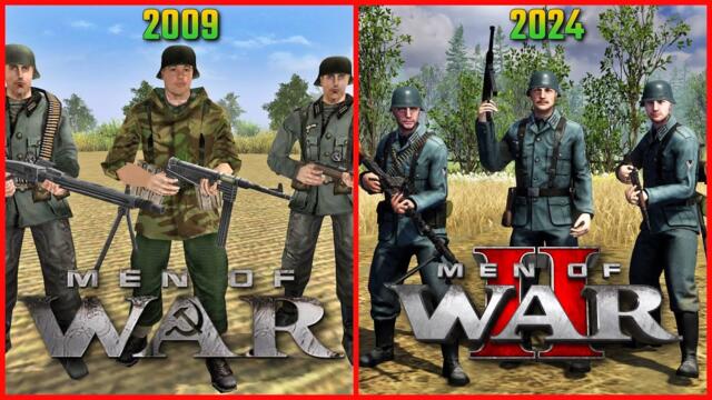 MEN OF WAR vs MEN OF WAR 2 | DIRECT COMPARISON