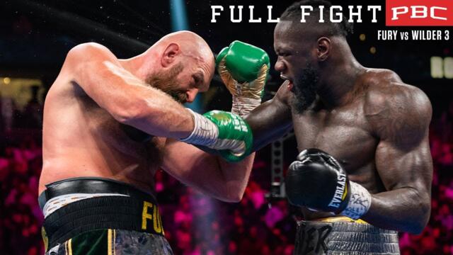 Fury vs Wilder 3 FULL FIGHT: October 9, 2021 | PBC on FOX PPV