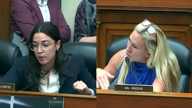 Marjorie Taylor Greene and Alexandria Ocasio-Cortez clash over ‘fake eyelashes’ accusation