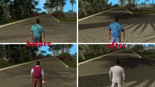 how to install HD suits pack in gta vice city