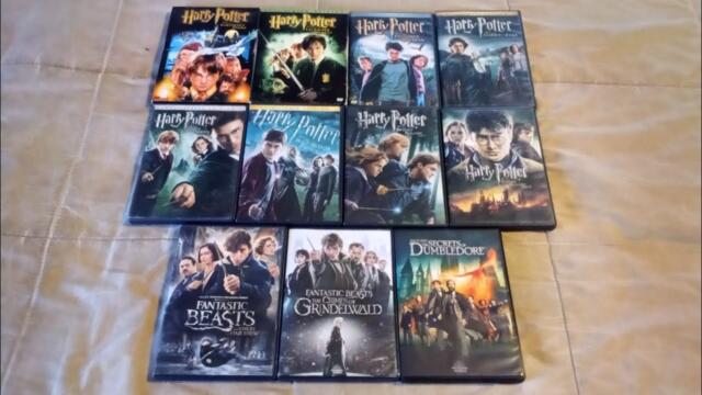 My Harry Potter and Fantastic Beasts DVD Collection (December 26th, 2022)