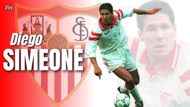 Diego Simeone ● Goals and Skills ● Sevilla