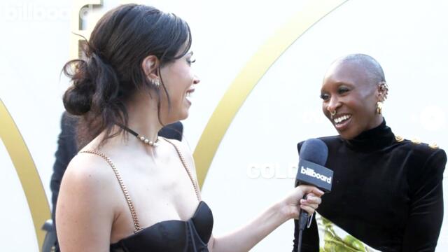 Cynthia Erivo Shares What It Was Like to Work With Ariana Grande & Jon Chu On 'Wicked' | Gold Gala 2024