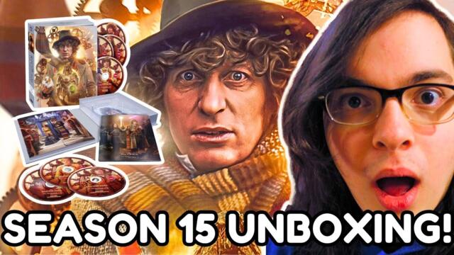 Doctor Who The Collection Season 15 Blu ray Box Set Unboxing
