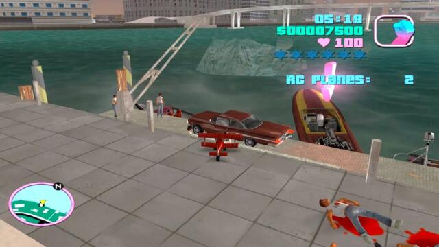 The developers really never think that happen in GTA Vice City
