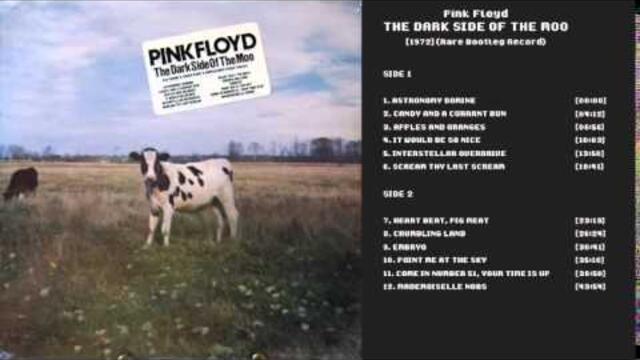 Pink Floyd - The Dark Side of the Moo [1972] (Rare Bootleg Record)