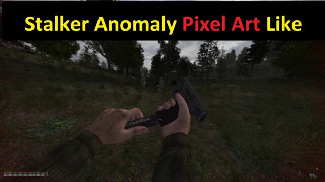 Stalker Anomaly 2024 on a low end PC DX8 API. #gaming #stalker