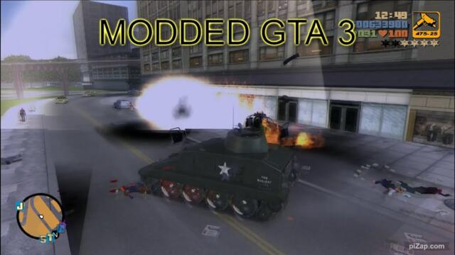 GTA 3 MODDED - Ped Riot