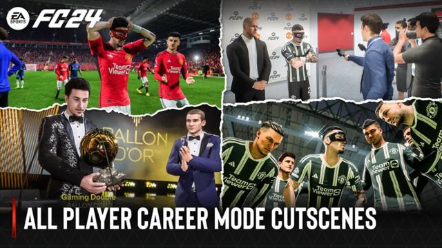 EA SPORTS FC 24 | All Player Career Mode Cutscenes
