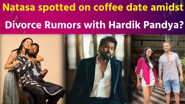Natasa Stankovic Spotted Amidst Divorce Rumors with Hardik Pandya