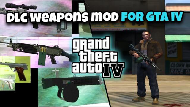 How to install EFLC Weapons mod in GTA 4