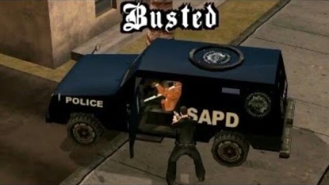 GTA: SA- FBI Truck Busted compilation