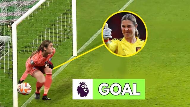 0 IQ Dumb Women Goalkeeper Moments!