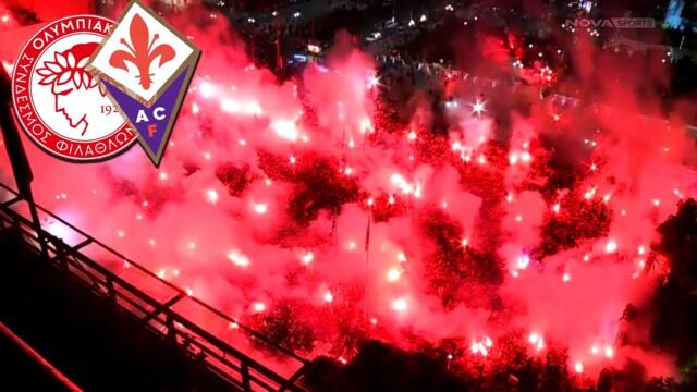 Olympiacos fans Celebrate winning the Europa Conference League | Θρύλος της Ευρώπης ο Ολυμπιακός