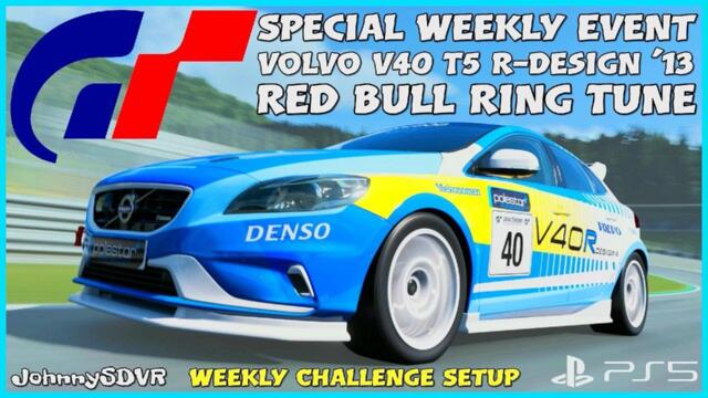 *NEW* Gran Turismo 7 - Volvo V40 T5 R-Design '13 Weekly Challenge Tune | Red Bull Ring One-Make #GT7