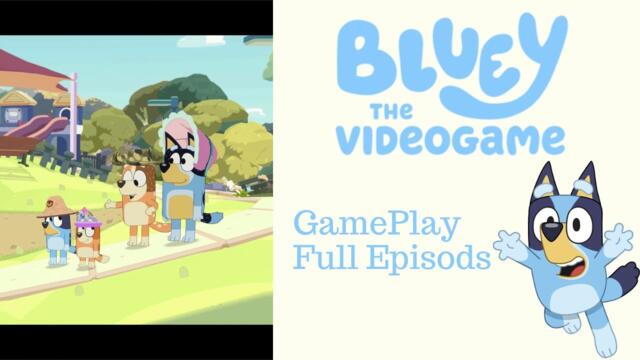 Bluey The Videogame GamePlay -  Full Episodes [4K]
