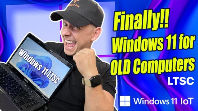 How to install Windows 11 LTSC Made for Old Computers