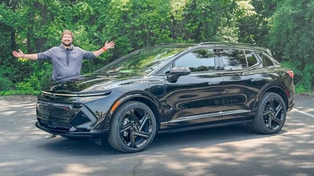 I Drive The Chevy Equinox EV For The First Time! Full Tour, Software, Comfort, & DC Fast Charging