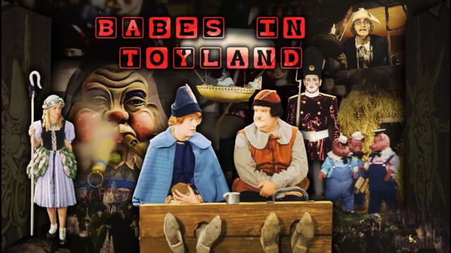 Babes in Toyland [ March of the Wooden Soldiers ] (1934) in Color [ HD ] Laurel & Hardy | Christmas