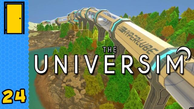 All Aboard The Hyperlube! | The Universim - Part 24 (God Simulator - Full 1.0 Release)