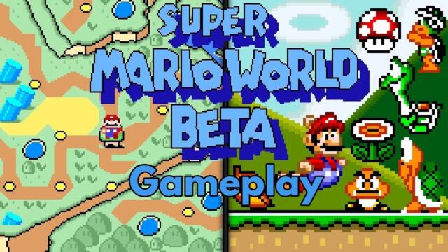 Super Mario World Beta Full Gameplay