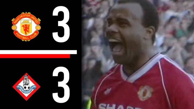 Manchester United v Oldham Athletic | FA Cup Semi | Highlights | 1989/1990
