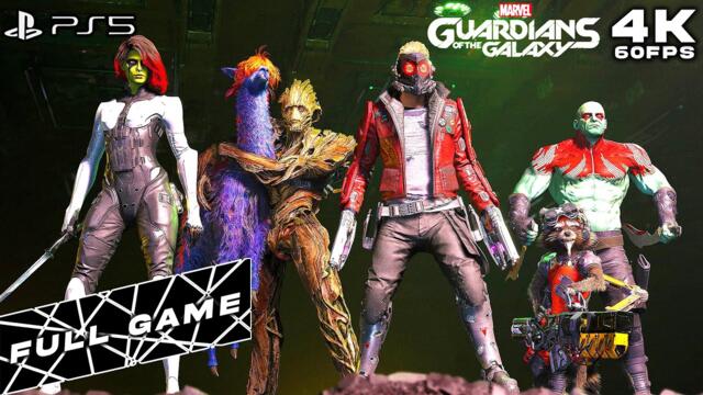 Guardians of the Galaxy 2021 PS5 FULL GAME (4K60FPS)