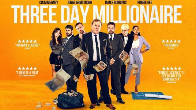 THREE DAY MILLIONAIRE Official Trailer (2022) Colm Meaney
