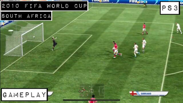 2010 FIFA World Cup South Africa - PS3 - Tournament Gameplay with England