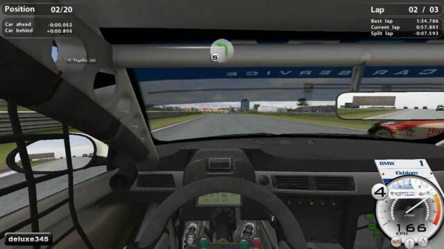 Race On Gameplay - G25 - BMW 320i (PC HD)