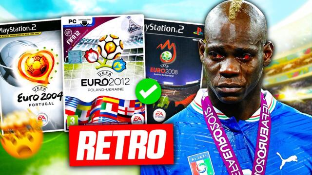 I Played EVERY RETRO EUROs FIFA Game in ONE Video!