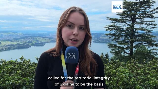 Swiss summit communique demands 'territorial integrity' of Ukraine