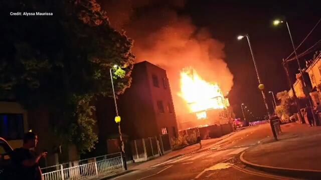 House fire breaks out in Gillingham