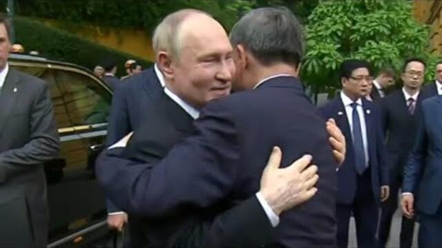 Путин во Вьетнаме: Церемония встречи - 20.6.2024