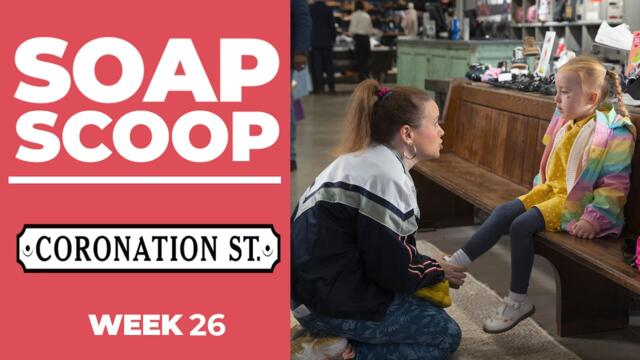 Coronation Street Soap Scoop! Kit comes to Gemma's rescue