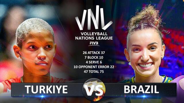 Türkiye vs Brazil | Women's VNL 2024