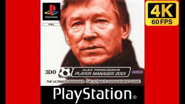 Alex Ferguson's Player Manager - 2001 - PS1 - 60FPS - 4K - 2024 - E004 - FULL GAMEPLAY - 4K HD 🎮