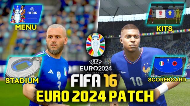 FIFA 16 PC - UEFA EURO 2024 PATCH AIO