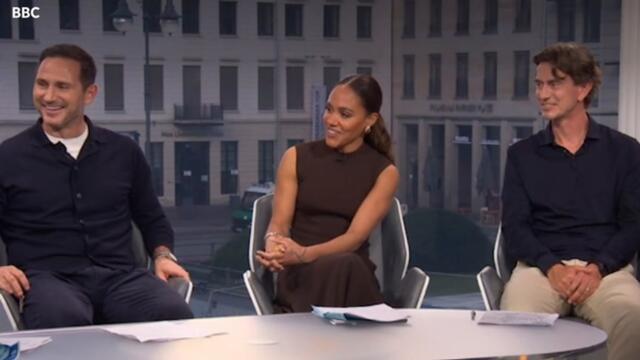 Gary Lineker stuns Frank Lampard with balding jibe during BBC’s Euro 2024 coverage