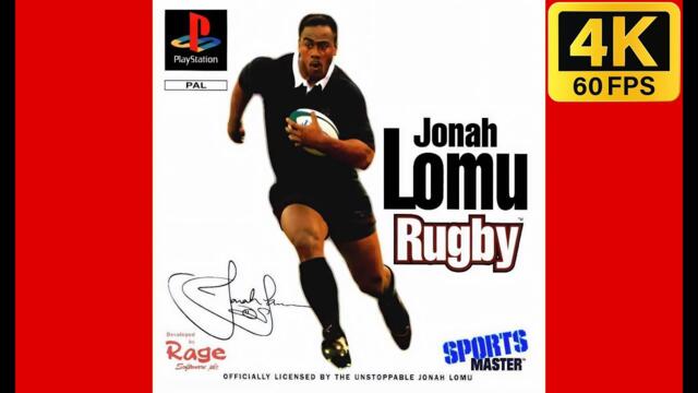 Jonah Lomu Rugby - 1997 - PS1 - 60FPS - 4K - 2024 - FULL GAMEPLAY - World Cup Mode - FR - 4K HD 🎮