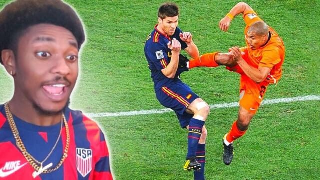 American Reacts To Most Iconic World Cup Moments in HISTORY!