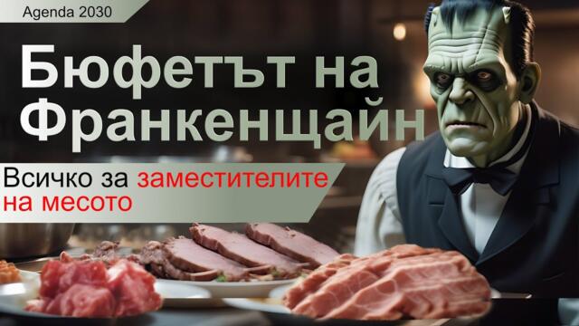 Дневен ред 2030: Бюфетът на ФранкенщайнКакво трябва да знаете за заместителите на месото!