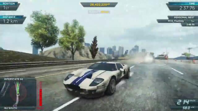 How Stock Ford GT without Nitrous beat Lexus LFA - Most Wanted #7 - NFS Most Wanted 2012 😍🤣