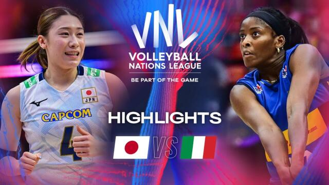 🇯🇵 JPN vs. 🇮🇹 ITA - Gold Match | Highlights | Women's VNL 2024