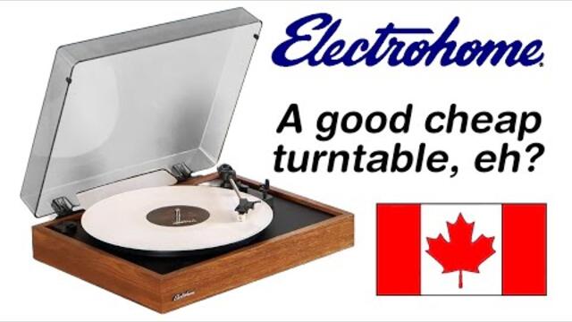 New $85 Electrohome Montrose turntable review & test