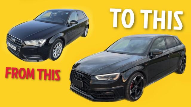 BUILDING AN AUDI A3 IN 10 MINUTES!