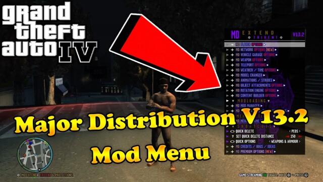 GTA IV Major Distribution V13.2  Mod Menu [JTAG/RGH] TEIL 1