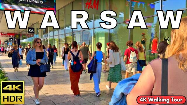 WARSAW 2024 | Exploring Europe's Fastest Growing City! | 4K HDR